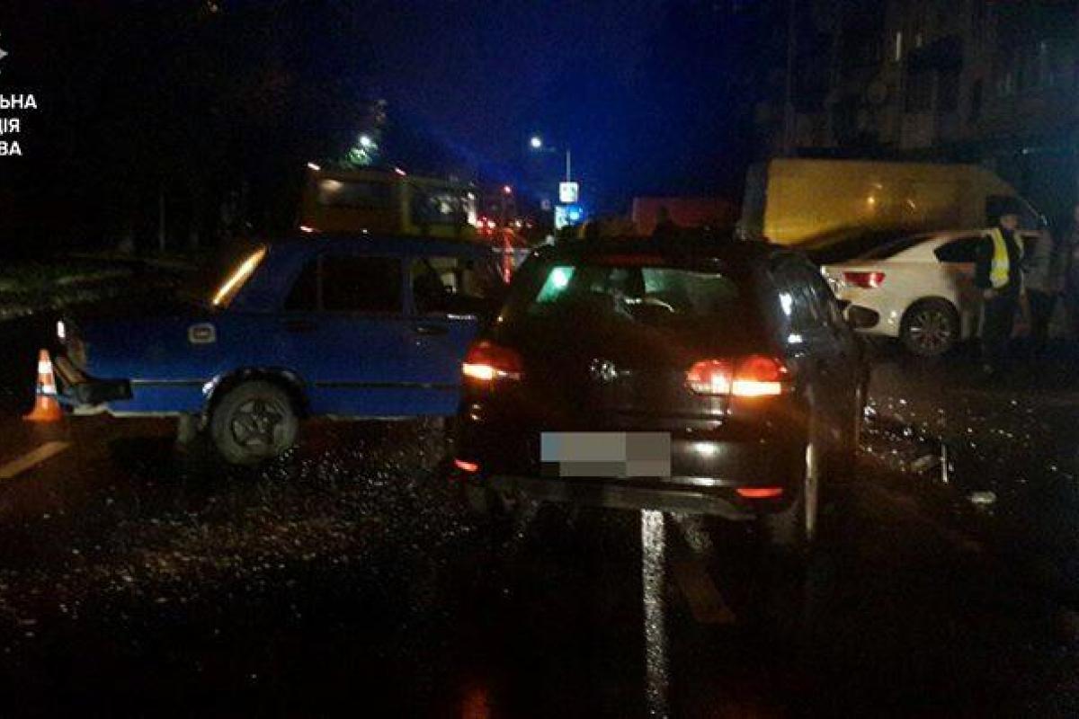 Во Львове произошло ДТП, виновник был пьян