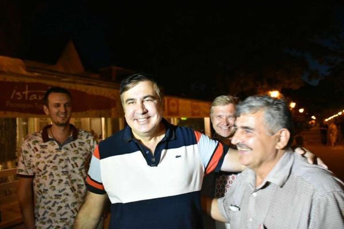 Блогер: В Херсоне местное население проигнорировало Саакашили