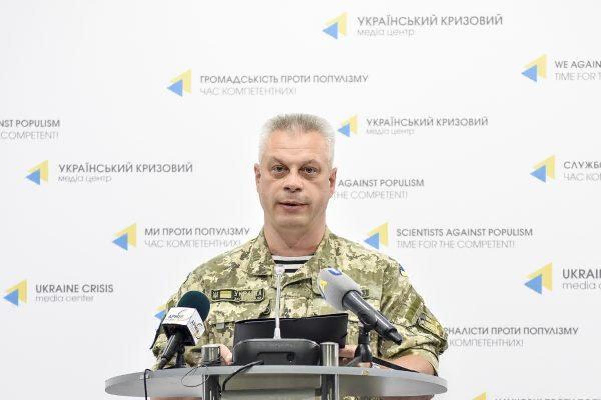 В результате боев на Донбассе 5 раненых, погибших нет - карта АТО В результате боев на Донбассе 5 раненых, погибших нет - карта АТО