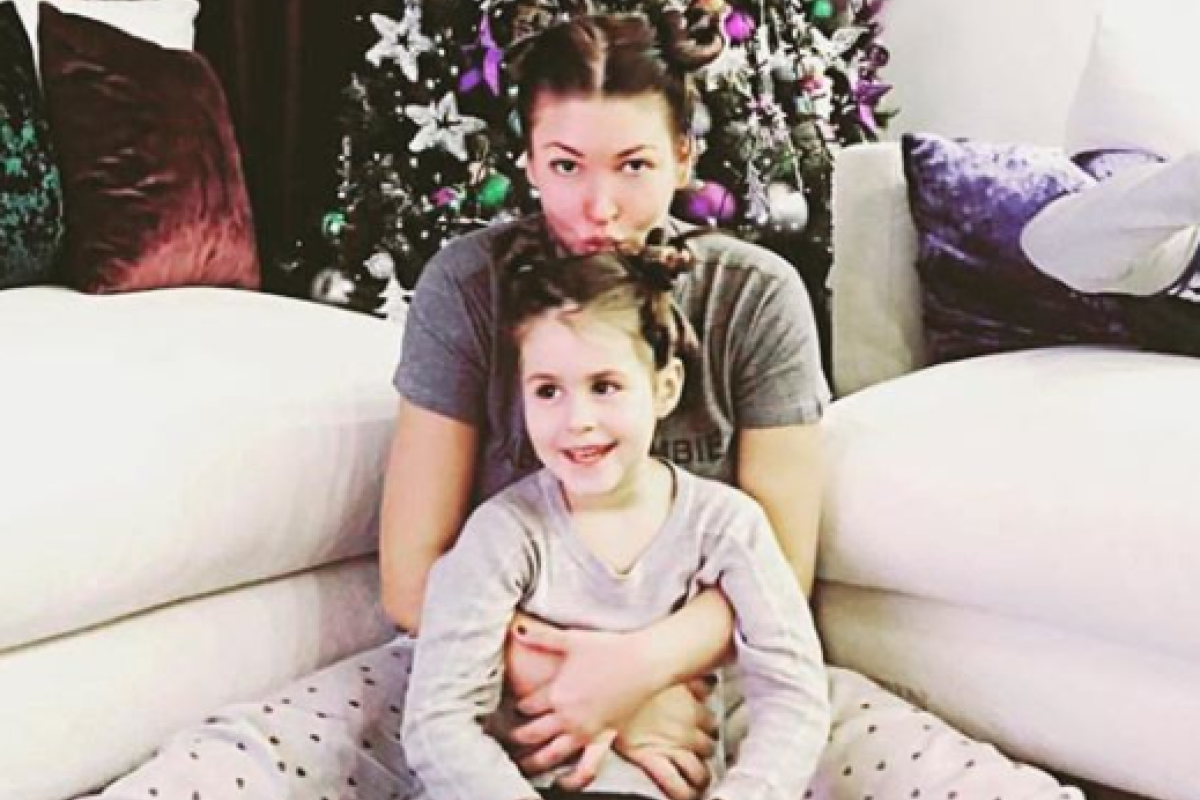 Ирина Дубцова показала свою крестницу Ирина Дубцова показала свою крестницу