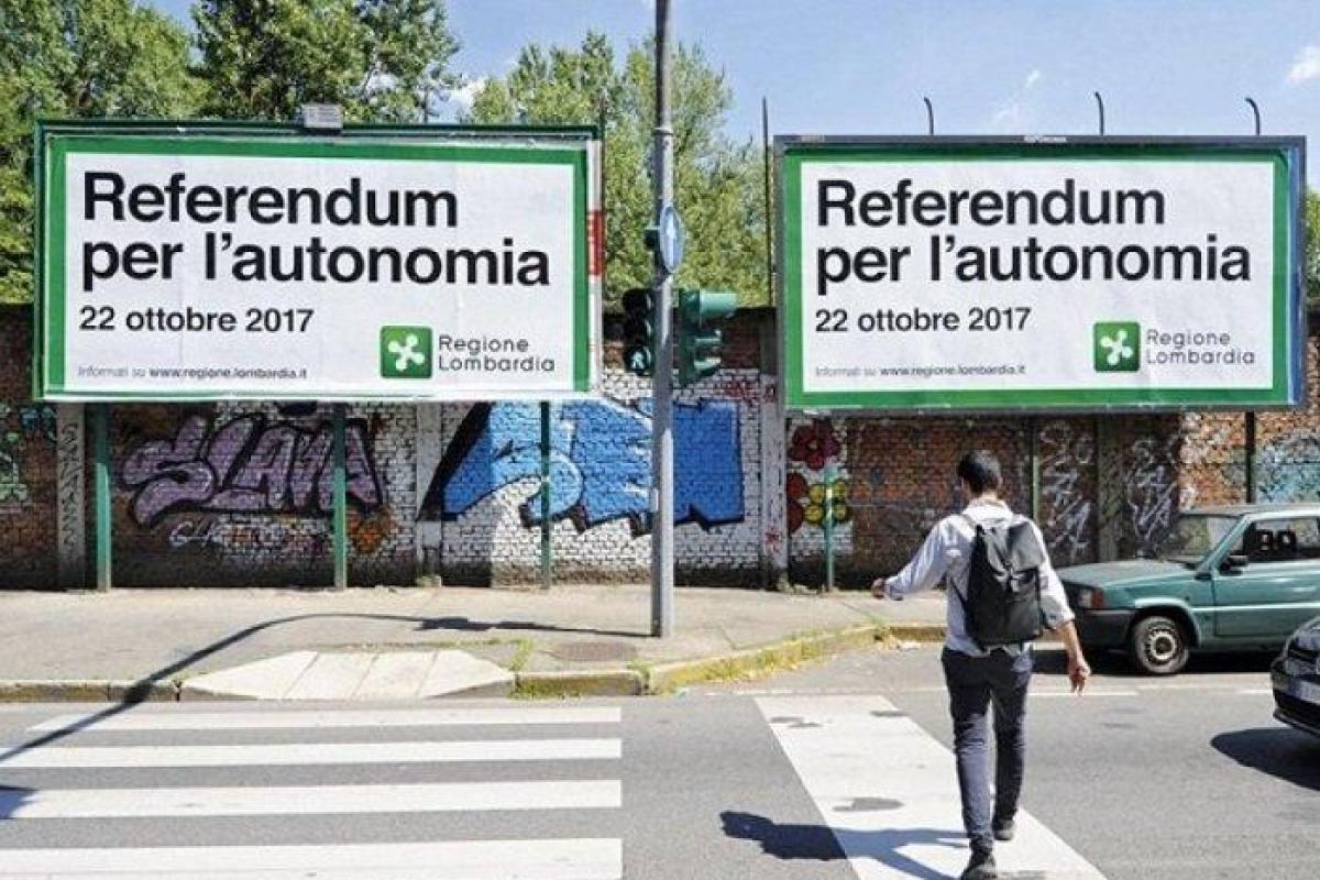 Референдум в Италии: жители богатейших регионов проголосовали за автономию Референдум в Италии: жители богатейших регионов проголосовали за автономию