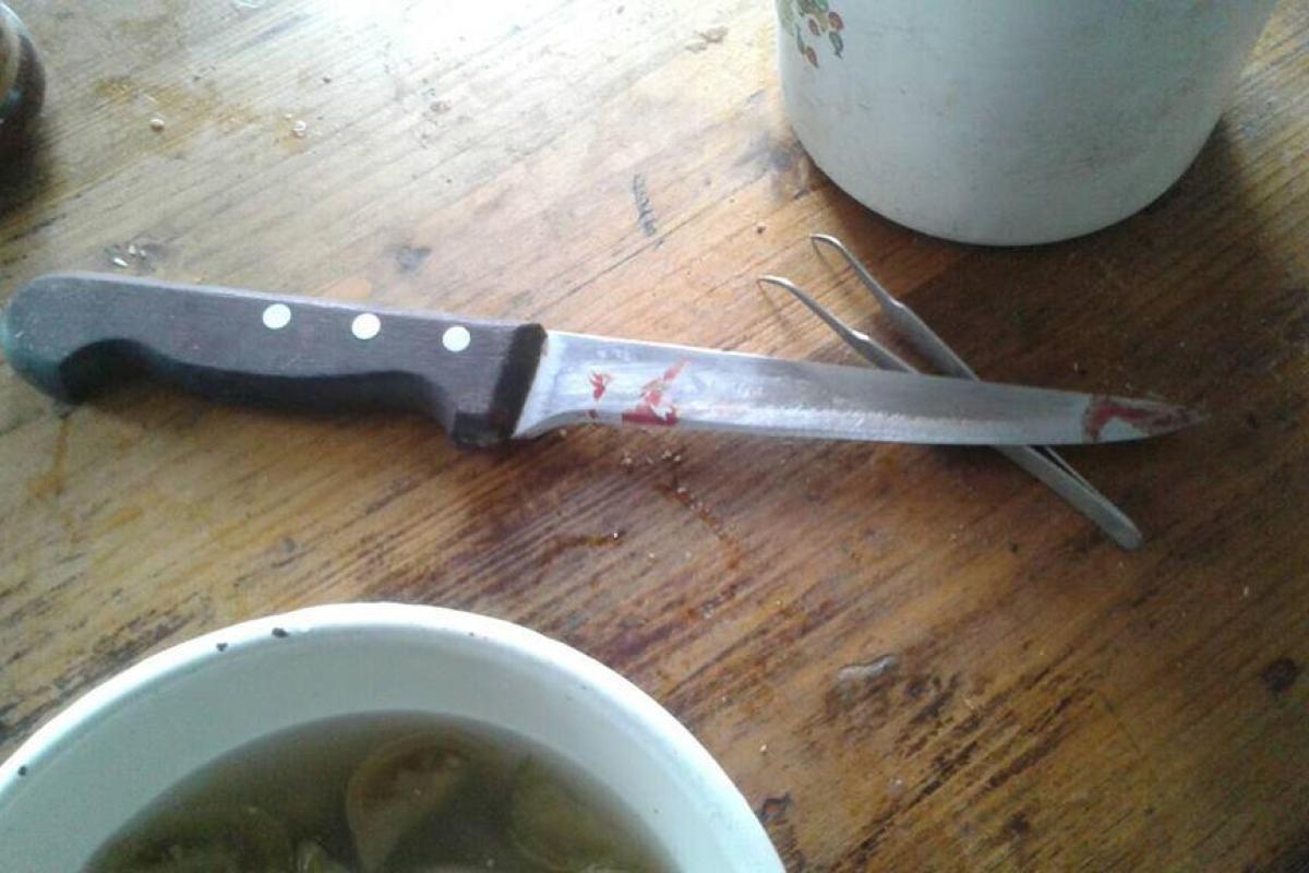 На Харьковщине мужчина набросился с ножом на своего брата На Харьковщине мужчина набросился с ножом на своего брата