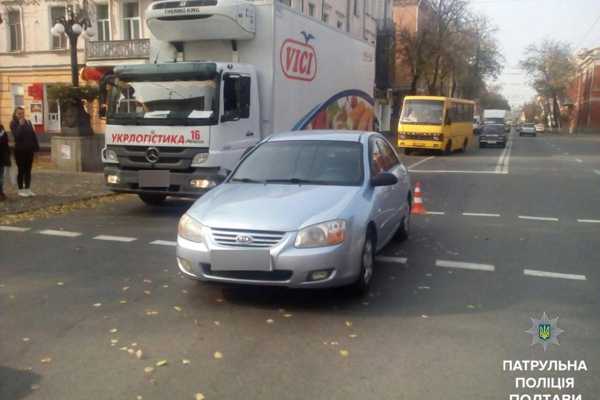 В Полтаве водитель сбил 8-летнего школьника В Полтаве водитель сбил 8-летнего школьника