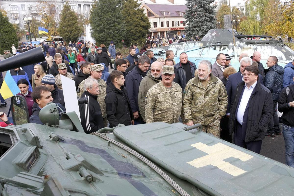 На Донетчине прошли торжества по случаю Дня защитника Украины На Донетчине прошли торжества по случаю Дня защитника Украины