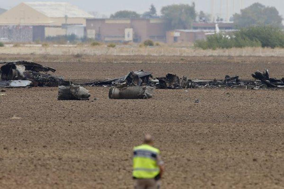 "Не прошло и недели": В Испании разбился второй военный самолет за пять дней "Не прошло и недели": В Испании разбился второй военный самолет за пять дней