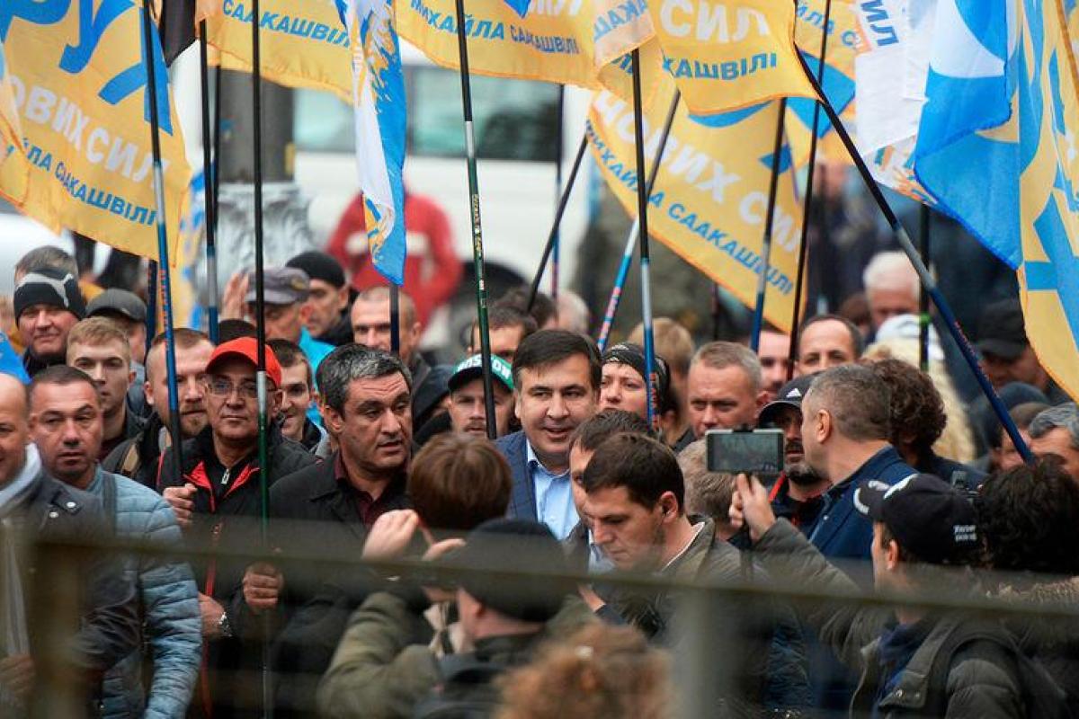 Березовец: Протест скоро затухнет, у Саакашвили остается только один выход