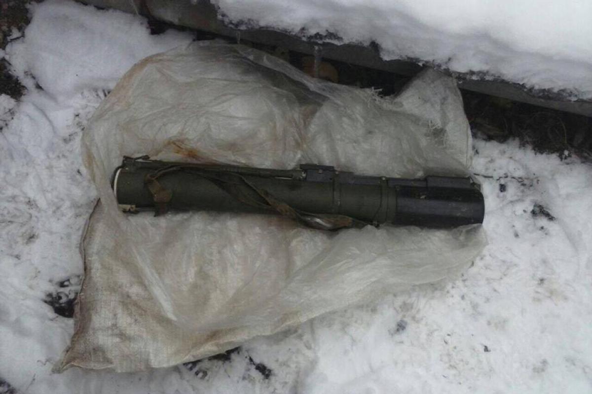 В Луганской области правоохранители изъяли у россиянина гранатомет