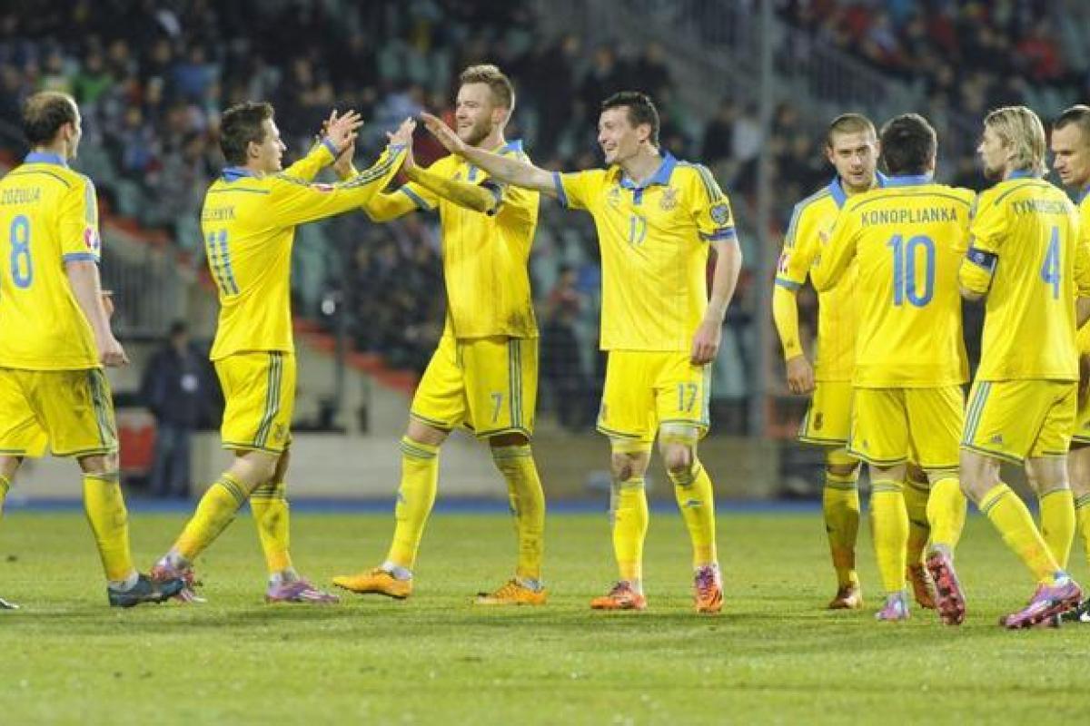 Сборная Украины завершила год волевой победой над Словакией