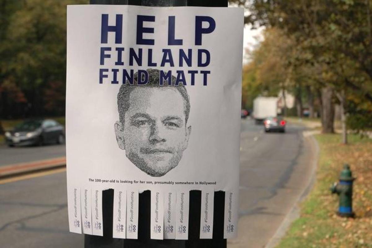 МИД Финляндии срочно разыскивает голливудского актера Мэтта Деймона МИД Финляндии срочно разыскивает голливудского актера Мэтта Деймона