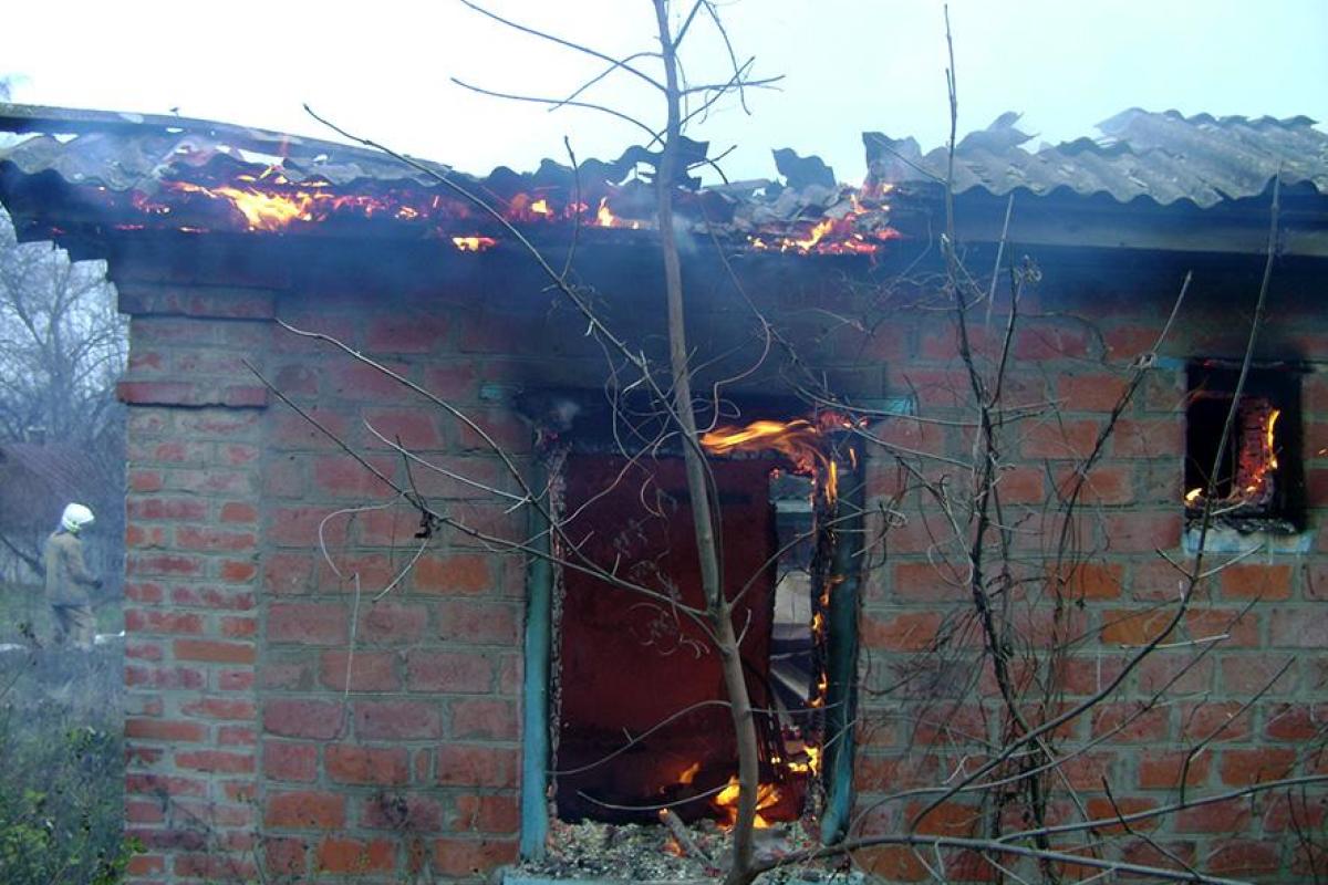 В Полтавской области в ходе ликвидации пожара обнаружено тело хозяина В Полтавской области в ходе ликвидации пожара обнаружено тело хозяина