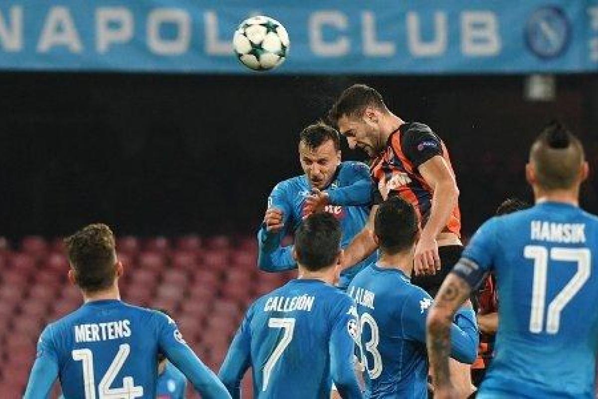 Донецкий «Шахтер» на выезде проиграл «Наполи»