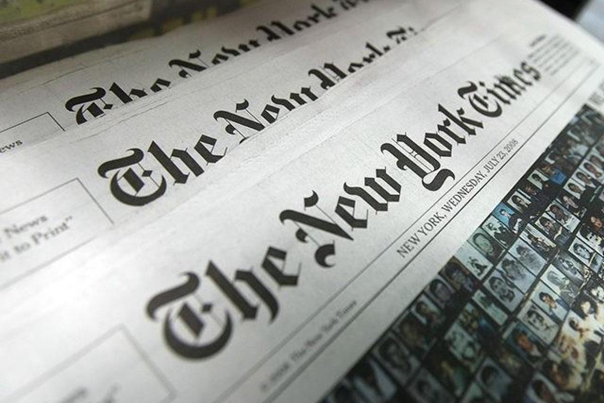 "Крым - спорная территория": В The New York Times объяснили данную публикацию
