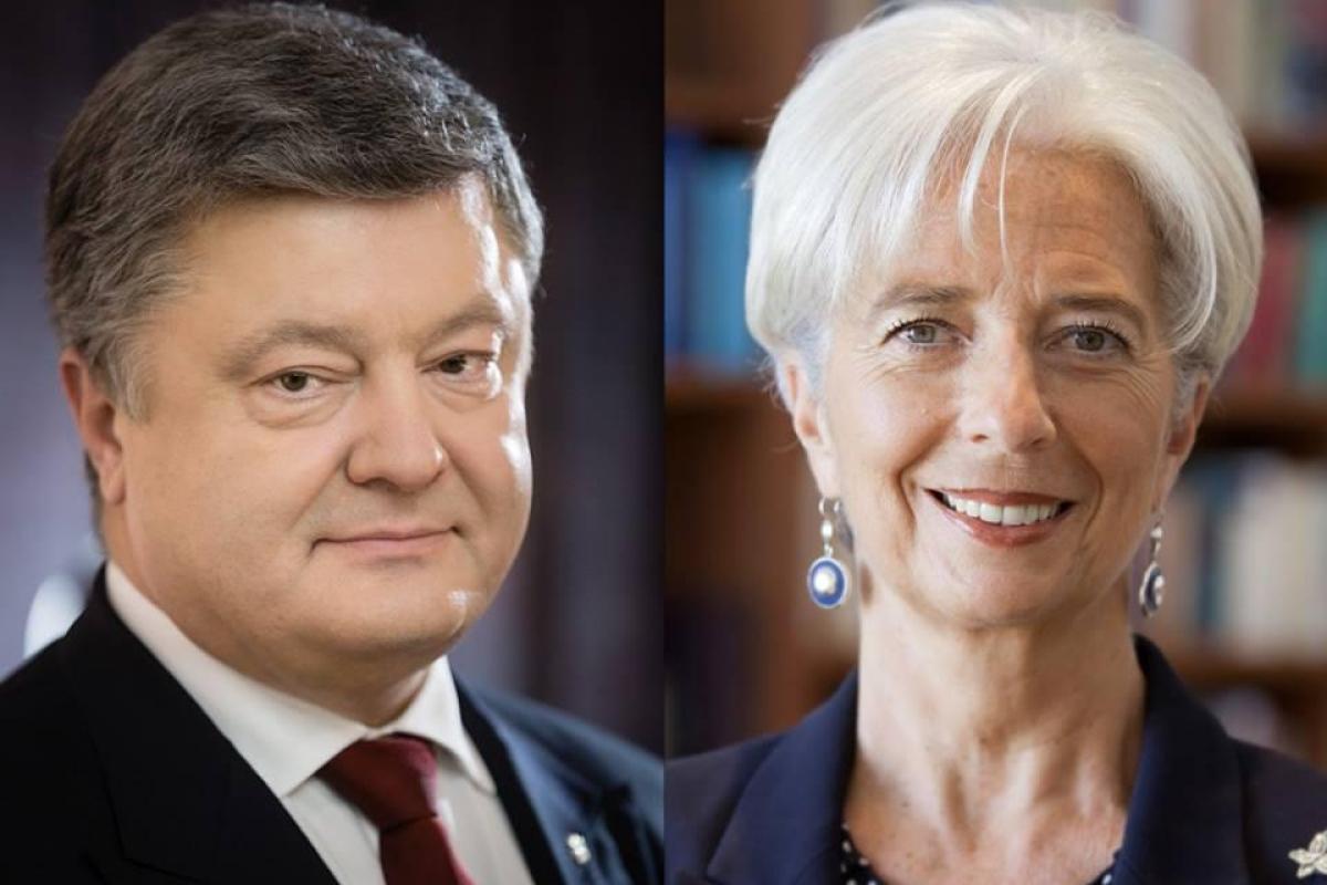 Порошенко обсудил с Директором-распорядителем МВФ создание Антикоррупционного суда Порошенко обсудил с Директором-распорядителем МВФ создание Антикоррупционного суда