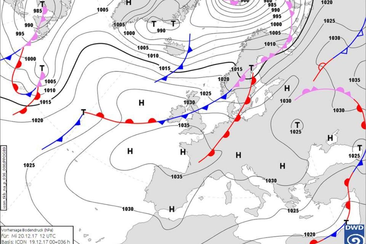 Прогноз погоды на 20 декабря: в каких областях Украины ожидается снег