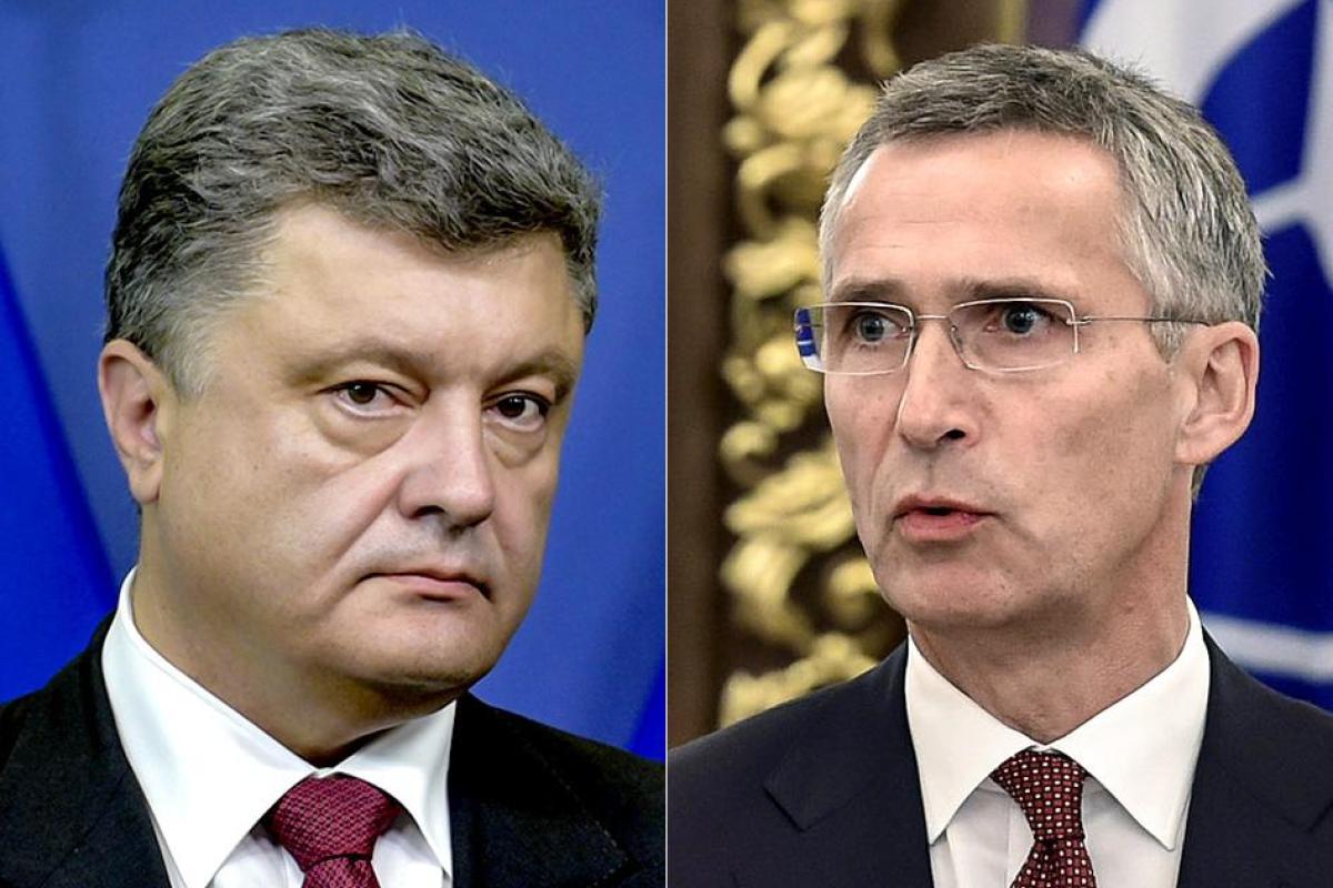 Порошенко провел телефонный разговор с Генсеком НАТО: подробности