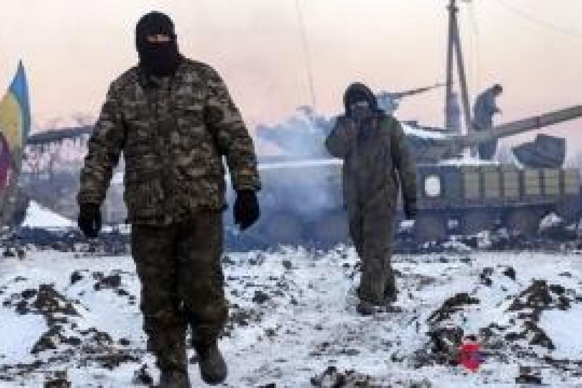 Военнослужащие ВСУ сожгли российскую технику в окрестностях Зайцево