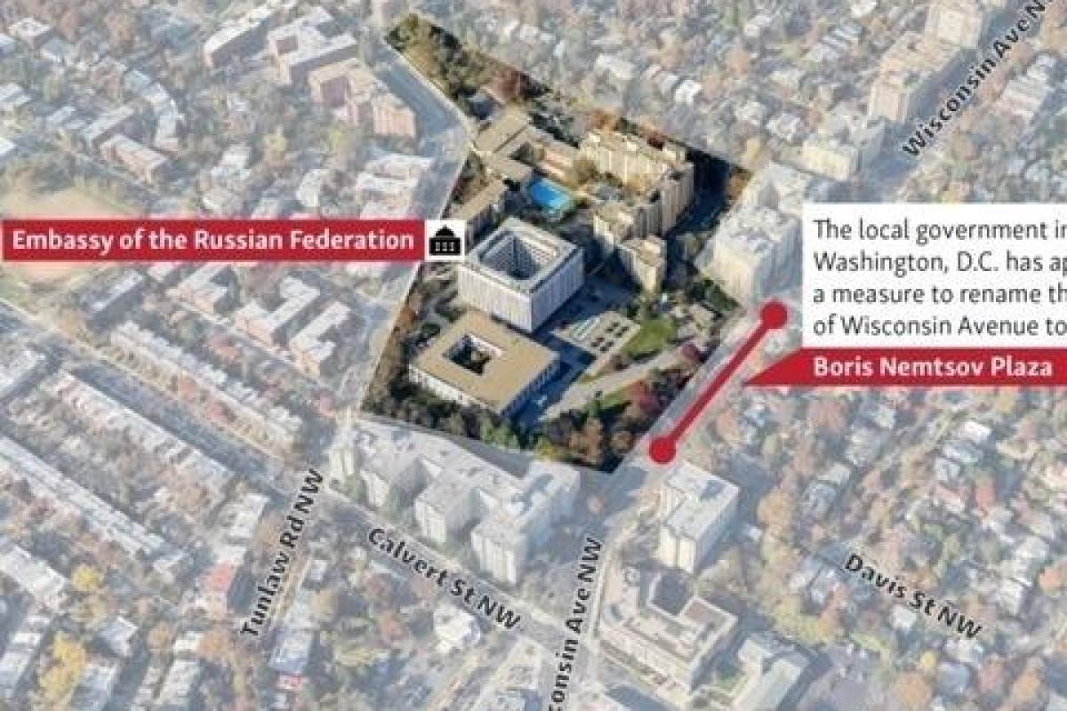 В Вашингтоне появится памятник Немцову