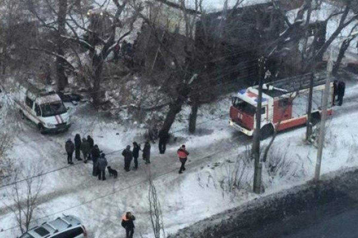 В России обрушился дом, есть погибшие