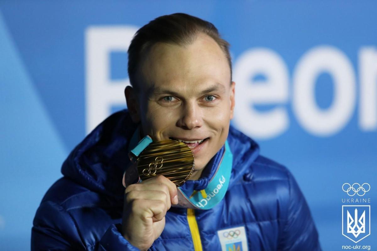 Олимпиада-2018: Александру Абраменко вручили золотую медаль, опубликованы кадры