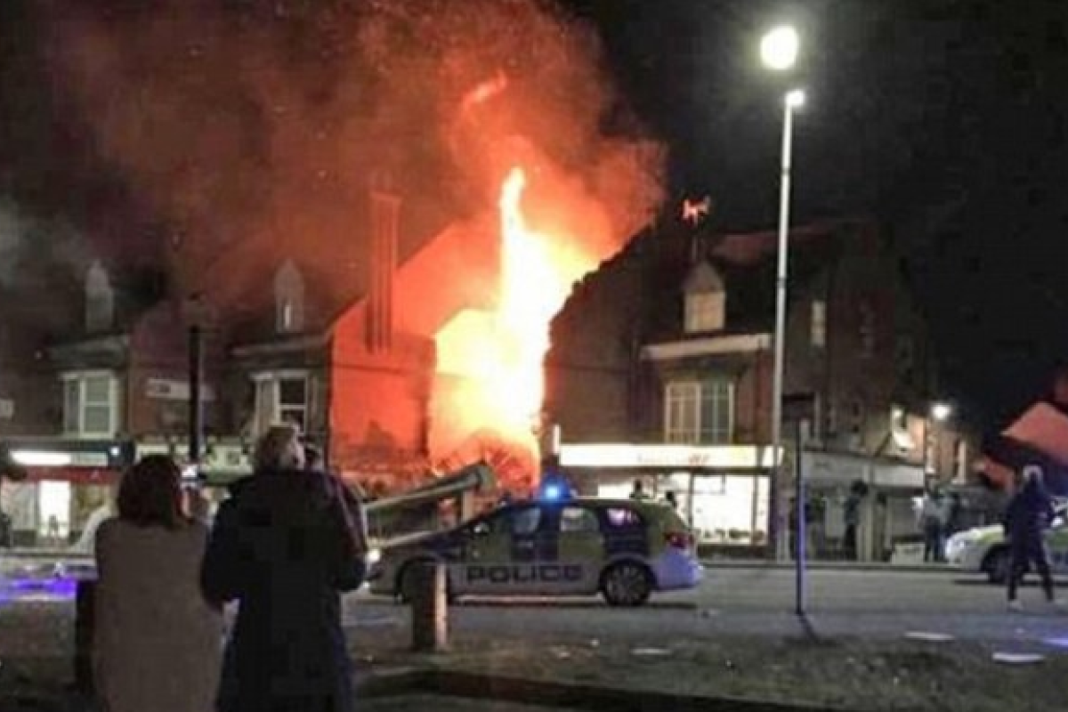 В Великобритании взорвался магазин, есть раненые В Великобритании взорвался магазин, есть раненые