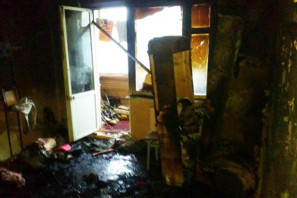 В результате пожара в Хмельницком погиб хозяин квартиры В результате пожара в Хмельницком погиб хозяин квартиры