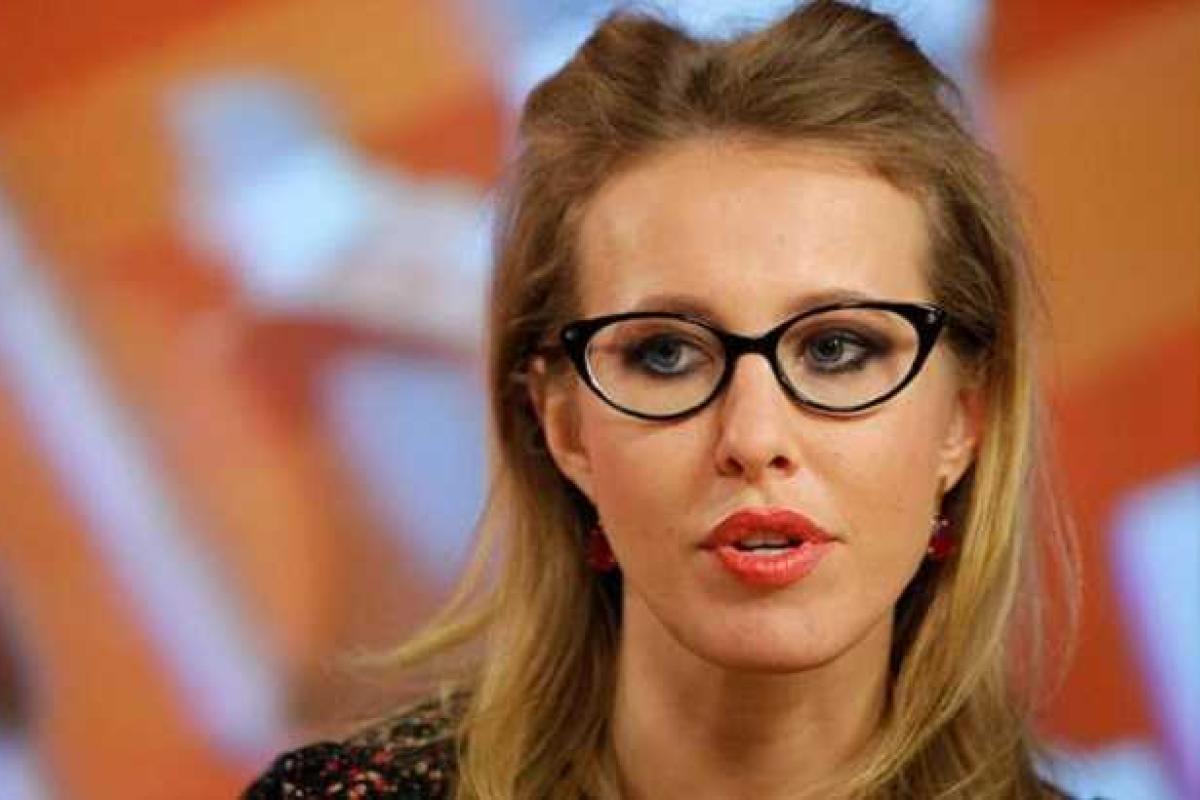 "Это за Жириновского": На Ксению Собчак было совершено нападение