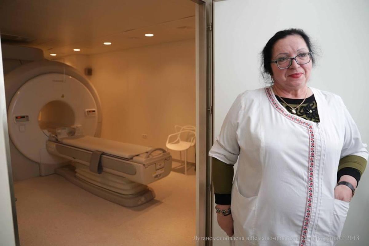 В Лисичанске появился новый аппарат МРТ В Лисичанске появился новый аппарат МРТ
