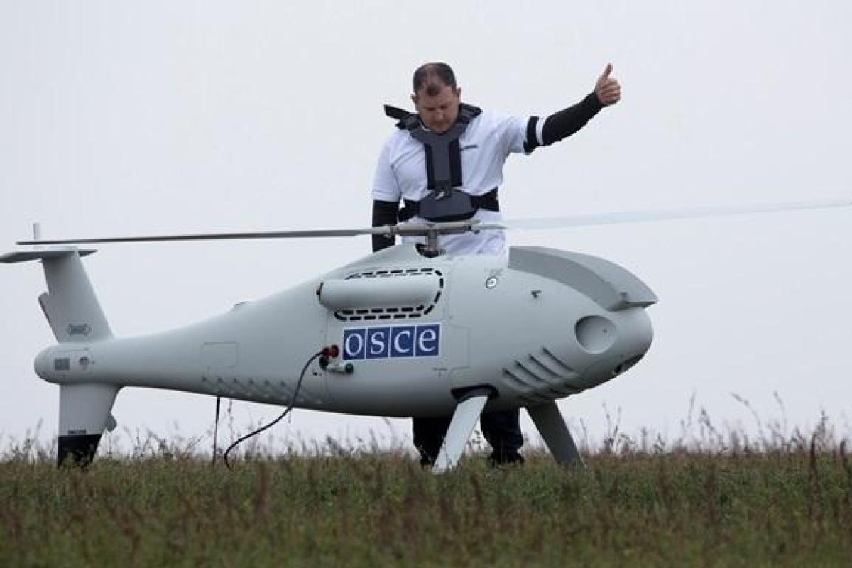 Боевики обстреливают беспилотники СММ ОБСЕ Боевики обстреливают беспилотники СММ ОБСЕ