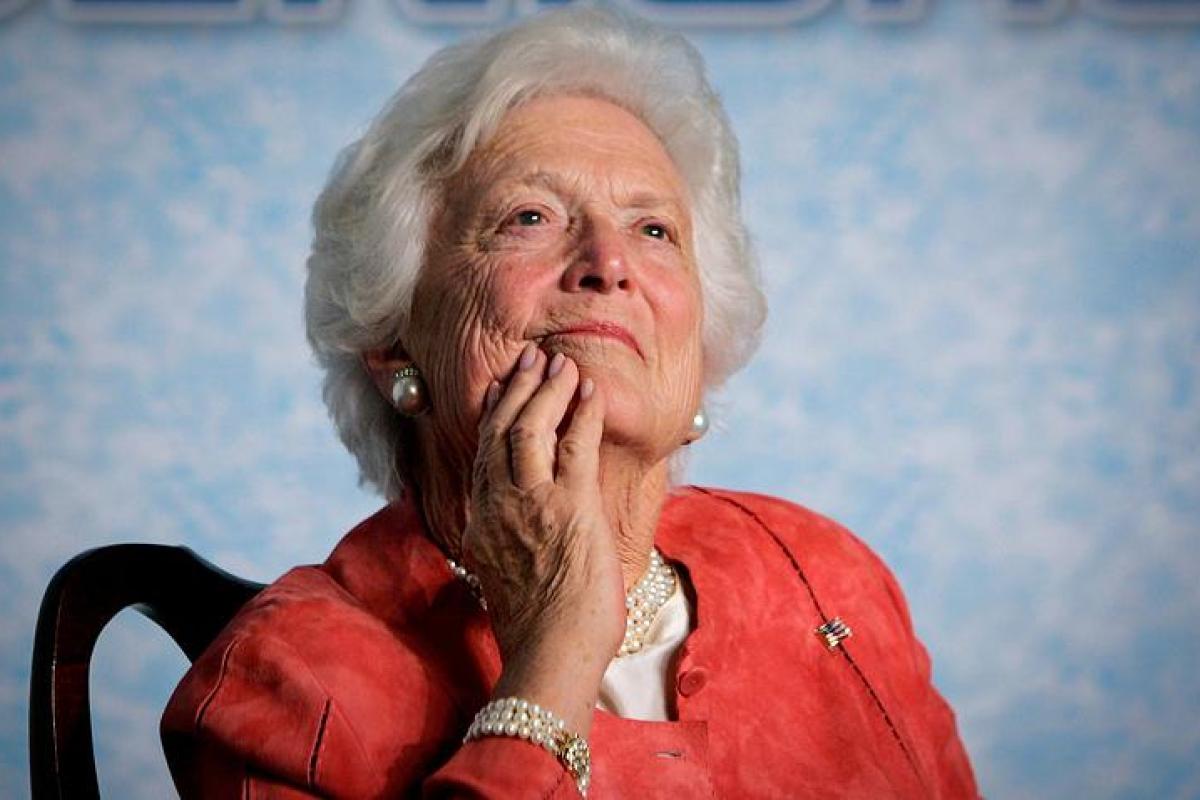 На 93 году жизни скончалась жена Джорджа Буша-старшего