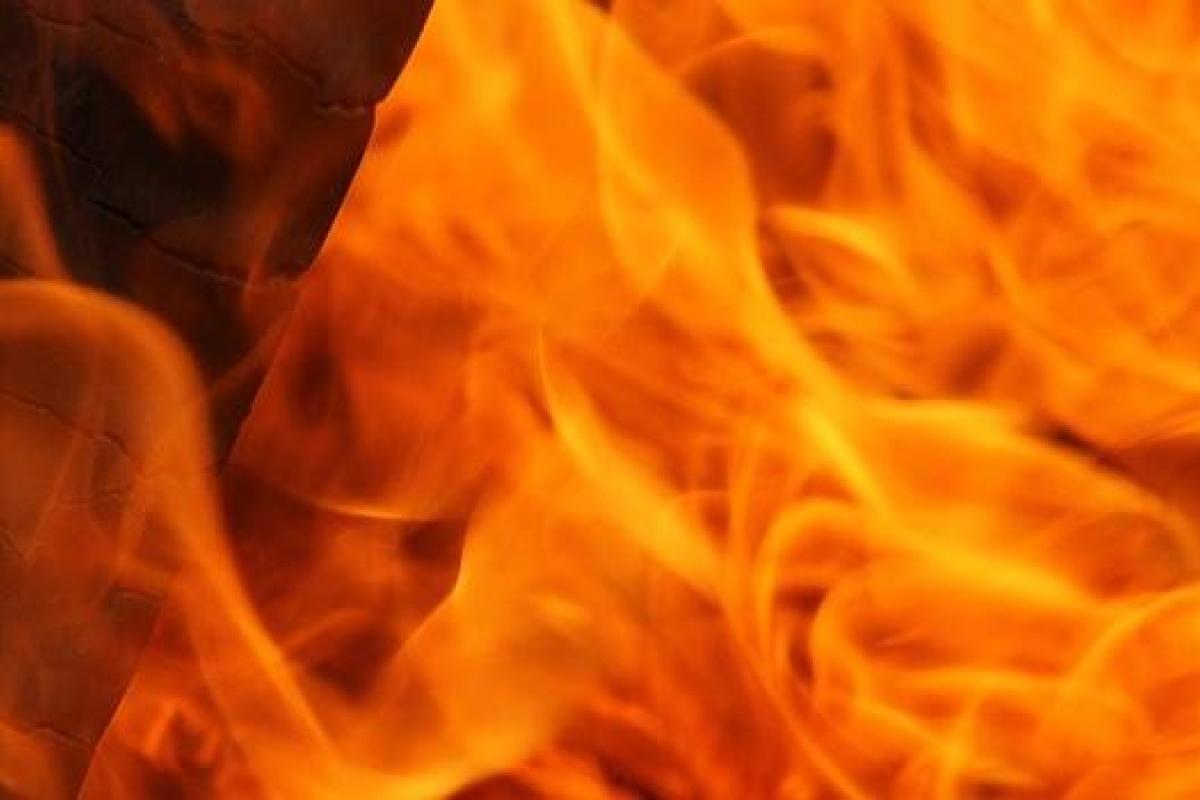 Масштабный пожар на заводе в подмосковной Балашихе попал на видео