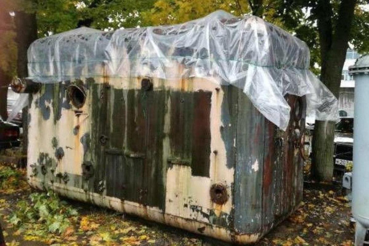 Похищенную барокамеру, в которой тренировался Гагарин, сдали на металлолом