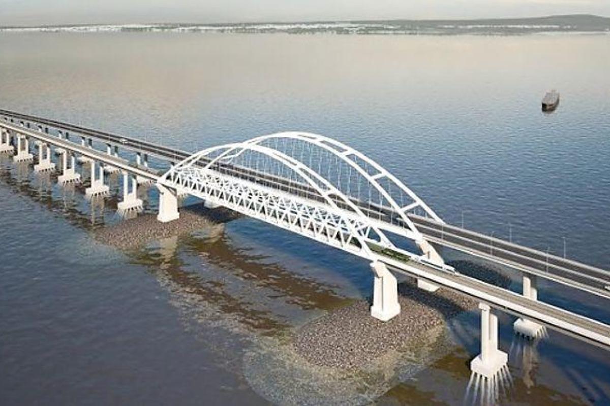 В сети показали, как выглядит Керченский мост за неделю до открытия В сети показали, как выглядит Керченский мост за неделю до открытия