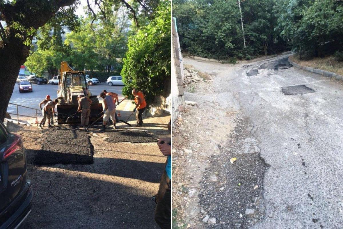 "Такого ужаса Ялта еще не видела": Крымчане в шоке от свежего "ремонта" дорог "Такого ужаса Ялта еще не видела": Крымчане в шоке от свежего "ремонта" дорог