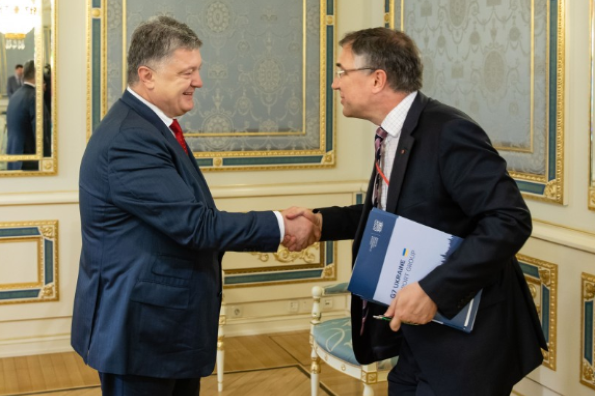 Порошенко встретился с послами стран Большой семерки и Евросоюза