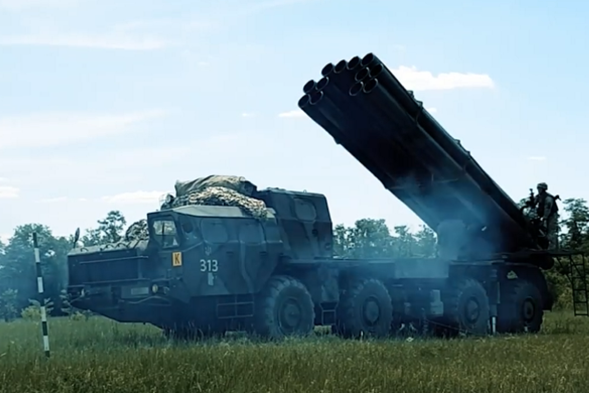 "Смерчи" готовы к применению: В Объединенных силах прошла проверка боеготовности РСЗО