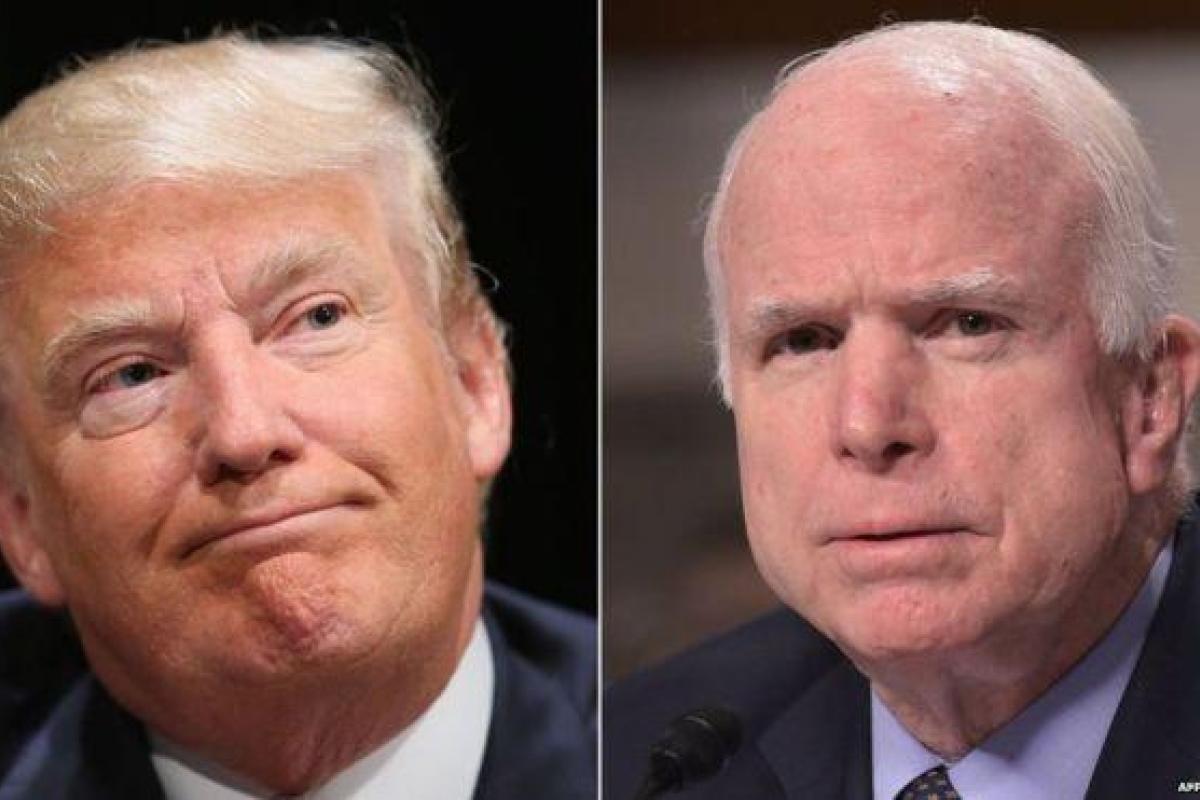 "Маккейн презирал Трампа": Почему семья сенатора запретила президенту США присутствовать на похоронах