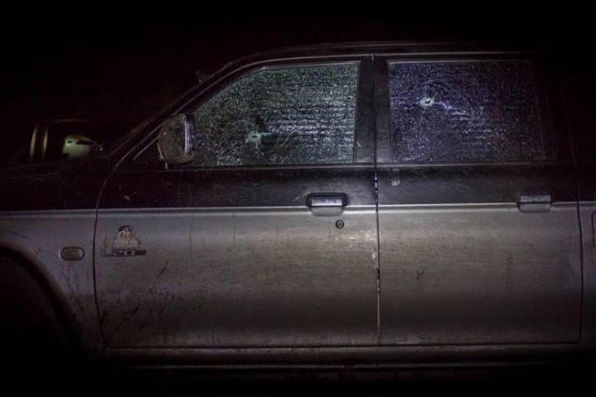 На Донетчине обстреляли автомобиль командира ДУК "Правый сектор"