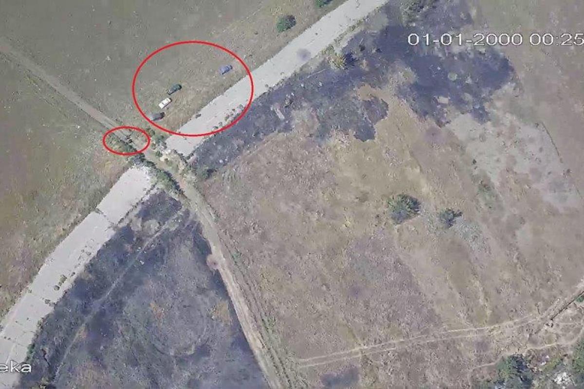 На месте кровавого боя у Бахмутской трассы бойцы ООС обнаружили доказательства российской агрессии: кадры