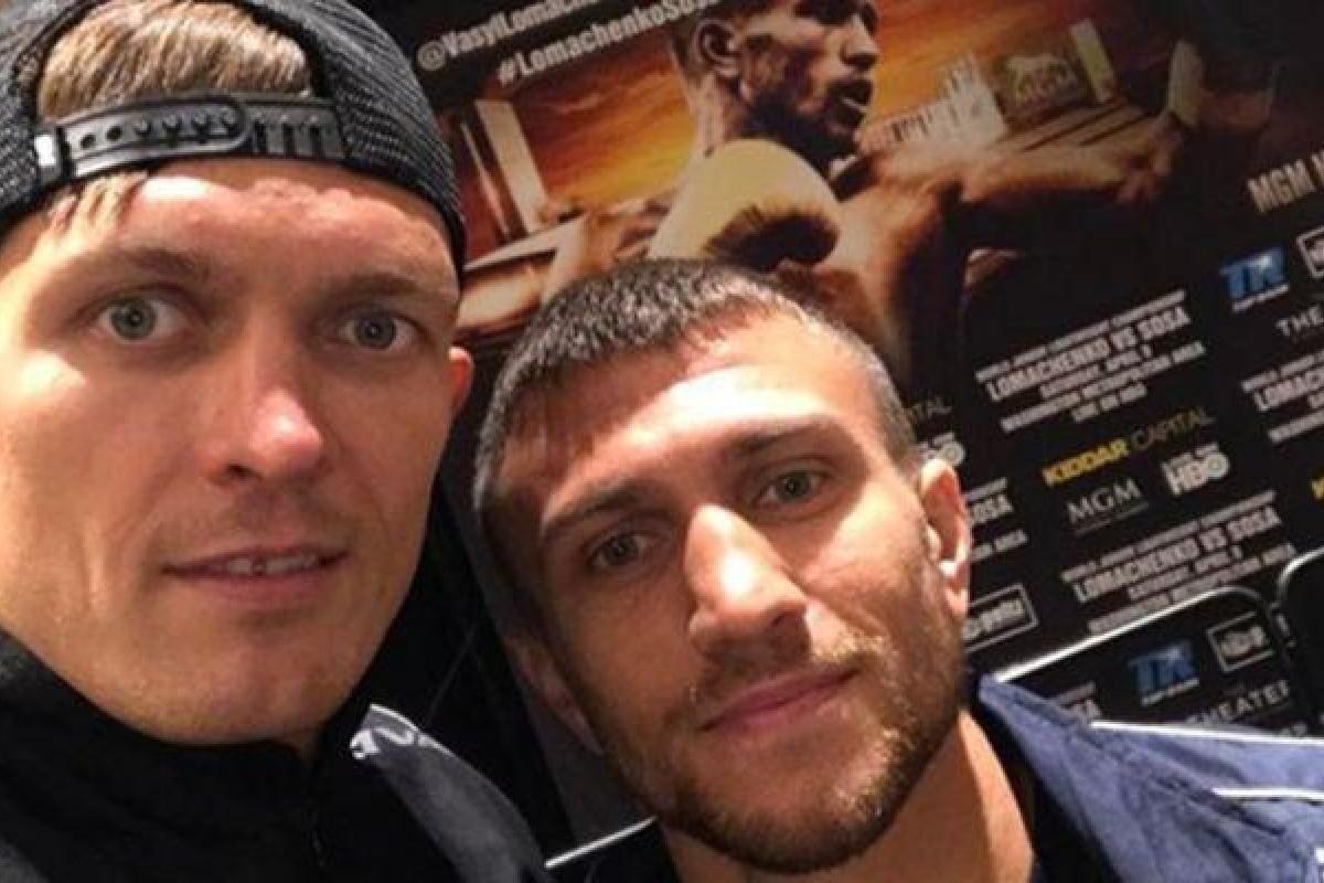 Усик и Ломаченко тренируются вместе на пляже в Одессе: кадры Усик и Ломаченко тренируются вместе на пляже в Одессе: кадры