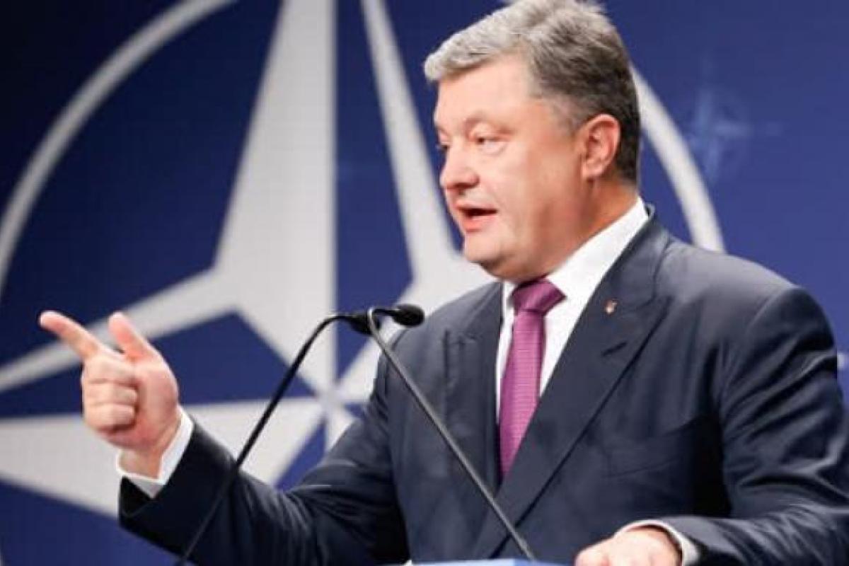 Порошенко: Ни у кого нет красной карточки, которая может помешать вступлению Украины в НАТО Порошенко: Ни у кого нет красной карточки, которая может помешать вступлению Украины в НАТО