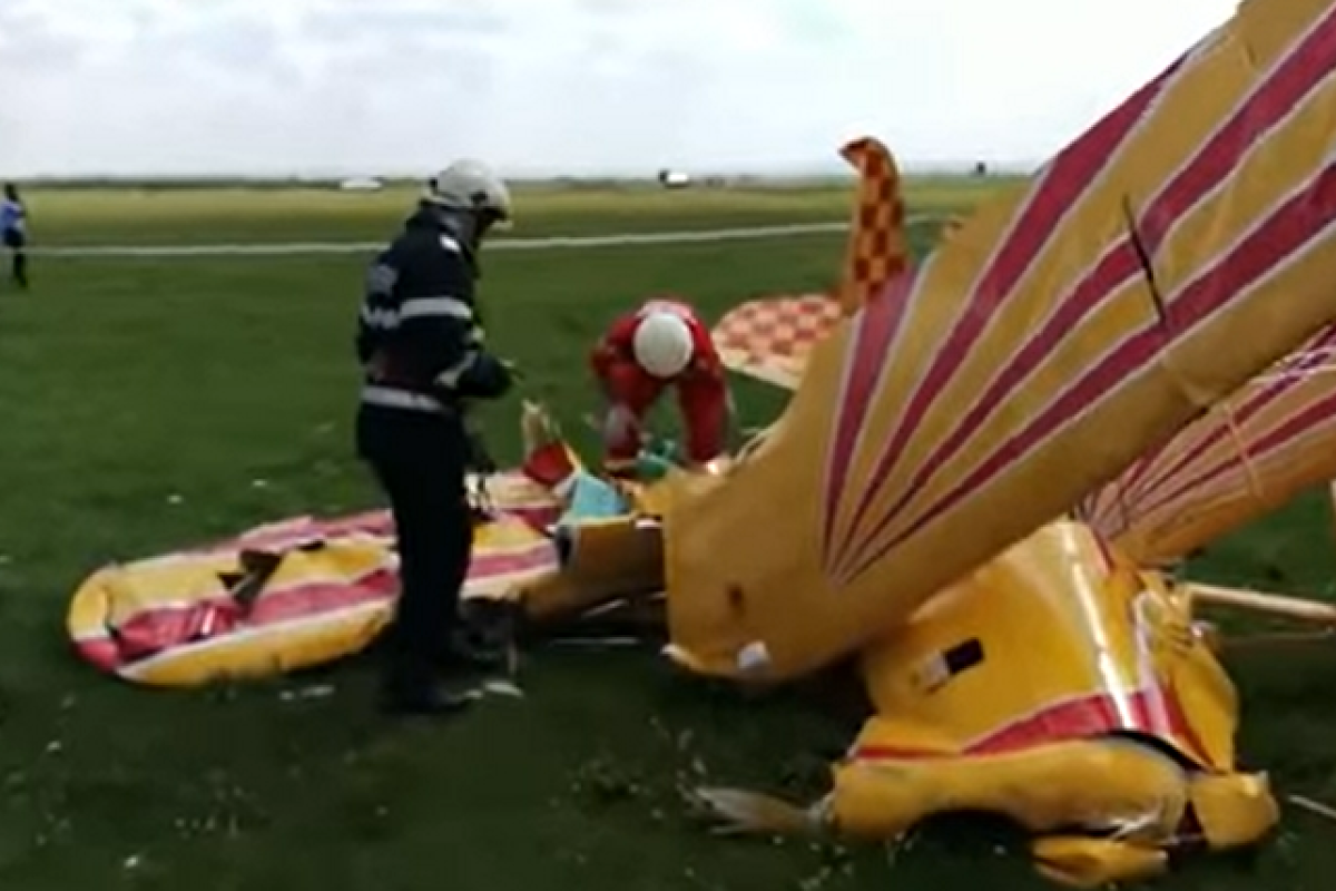 В Румынии на репетиции авиашоу столкнулись самолеты, есть жертвы