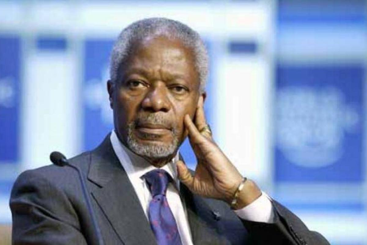 Ушел из жизни бывший генсек ООН Кофи Аннан