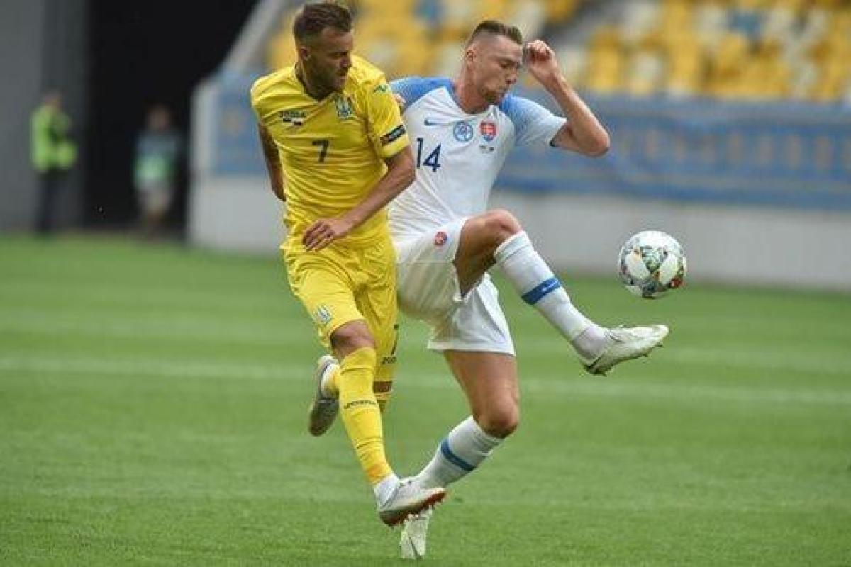 Вторая победа в Лиге наций: Украина обыграла Словакию при пустых трибунах Вторая победа в Лиге наций: Украина обыграла Словакию при пустых трибунах