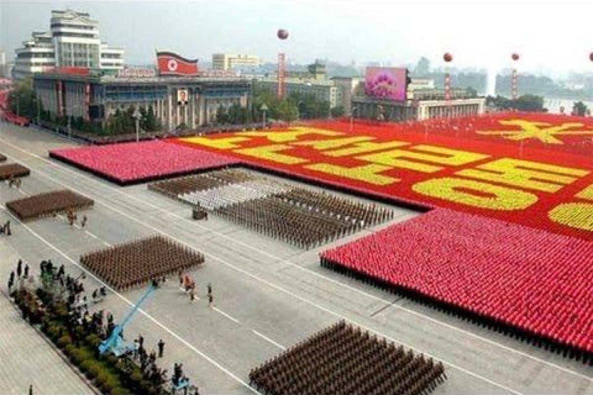 Депардье посетил парад в Северной Корее