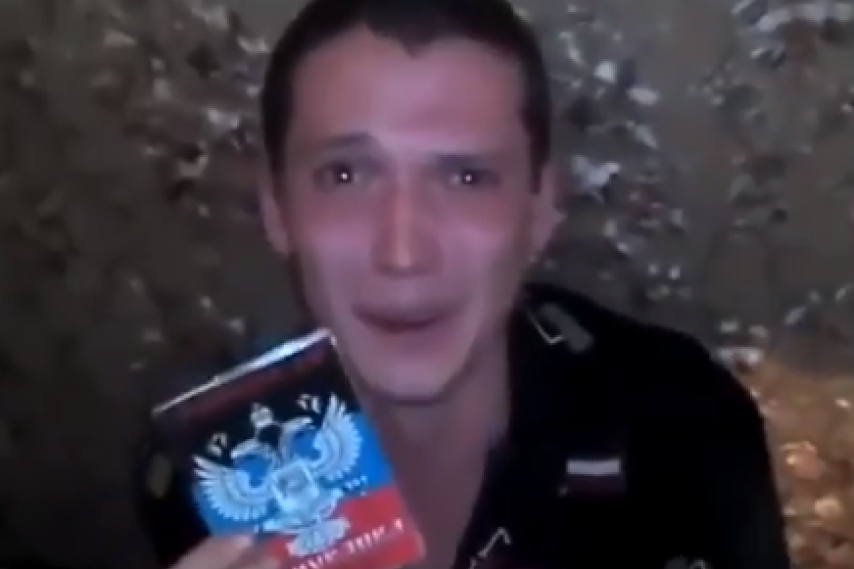 К любителю "ДНР" нагрянули патриоты и проверили знание гимна Украины: видео К любителю "ДНР" нагрянули патриоты и проверили знание гимна Украины: видео