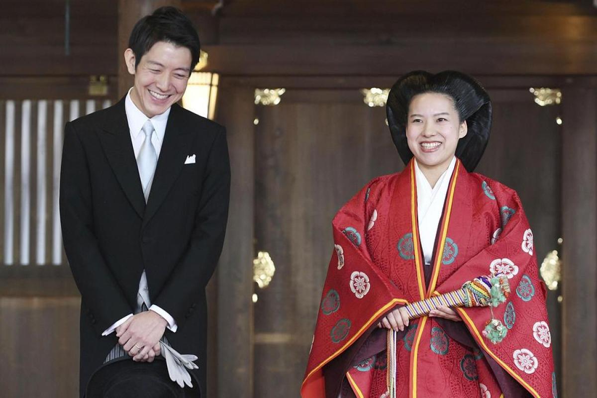 Японская принцесса вышла замуж за простолюдина и лишилась титула