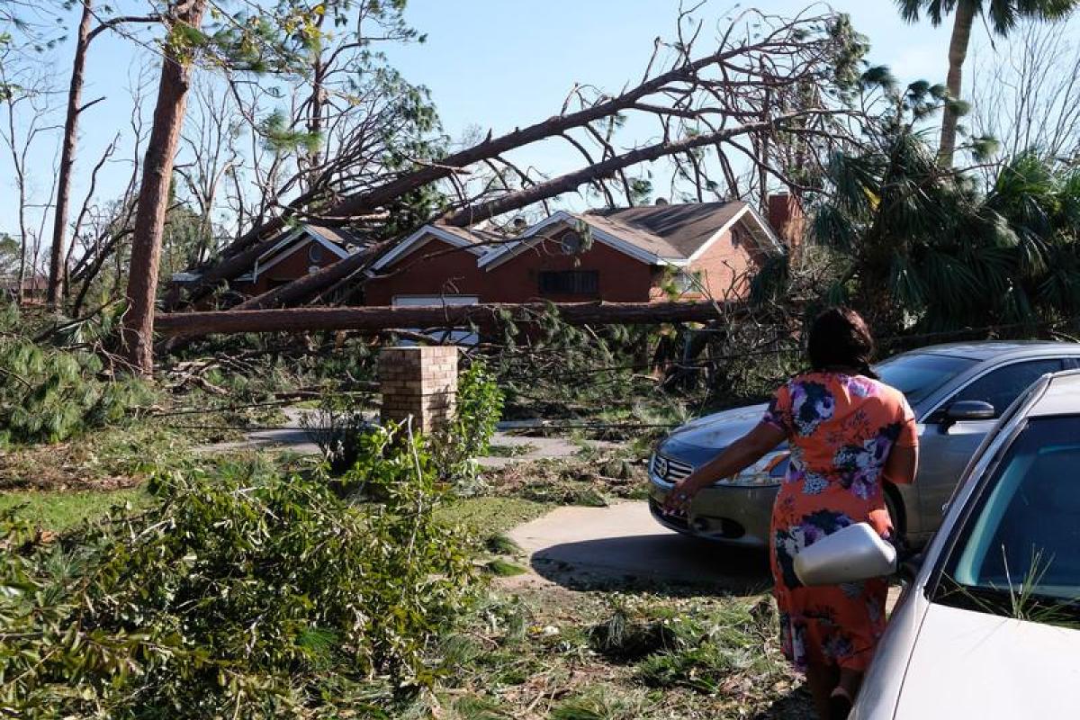 Разрушения и жертвы: что сделал с Флоридой смертоносный ураган "Майкл"