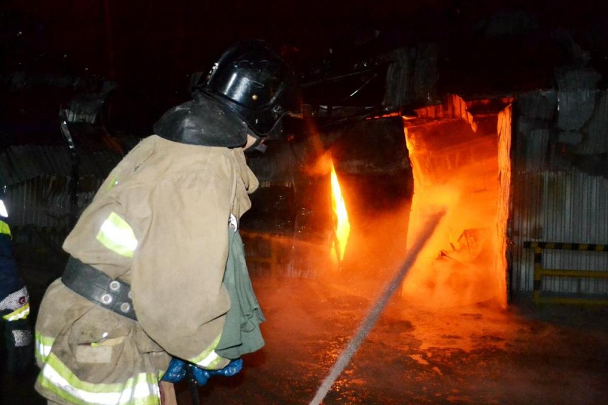 Пожар на маслозаводе под Одессой ликвидирован Пожар на маслозаводе под Одессой ликвидирован