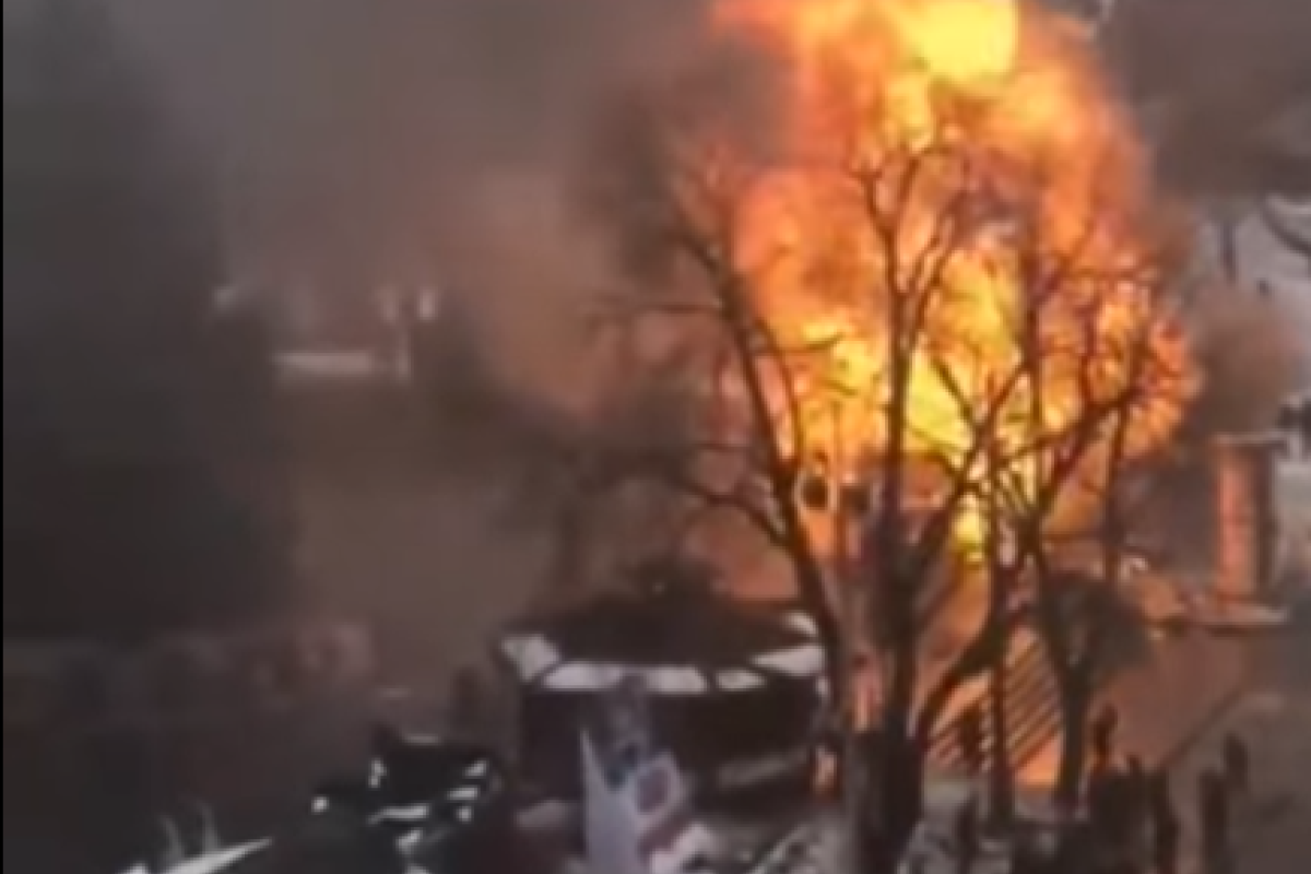 ЧП на ярмарке во Львове: обнародовано видео момента взрыва ЧП на ярмарке во Львове: обнародовано видео момента взрыва