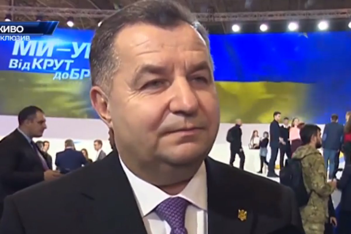 Полторак: В Альянсе настаивают на необходимости ускорения вступления Украины в НАТО